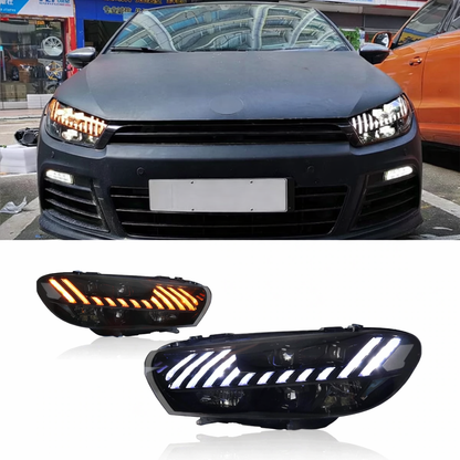 Volkswagen Scirocco 2009-2017 LED Headlight Upgrade Audi Style