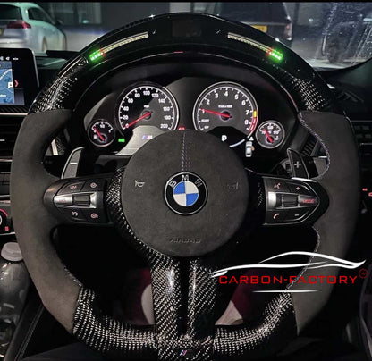 BMW F-Series M-Sport Custom Carbon Fibre Steering Wheel