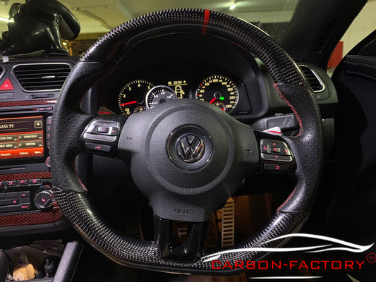 Volkswagen Scirocco R 2008-2017 Carbon Fibre Steering Wheel