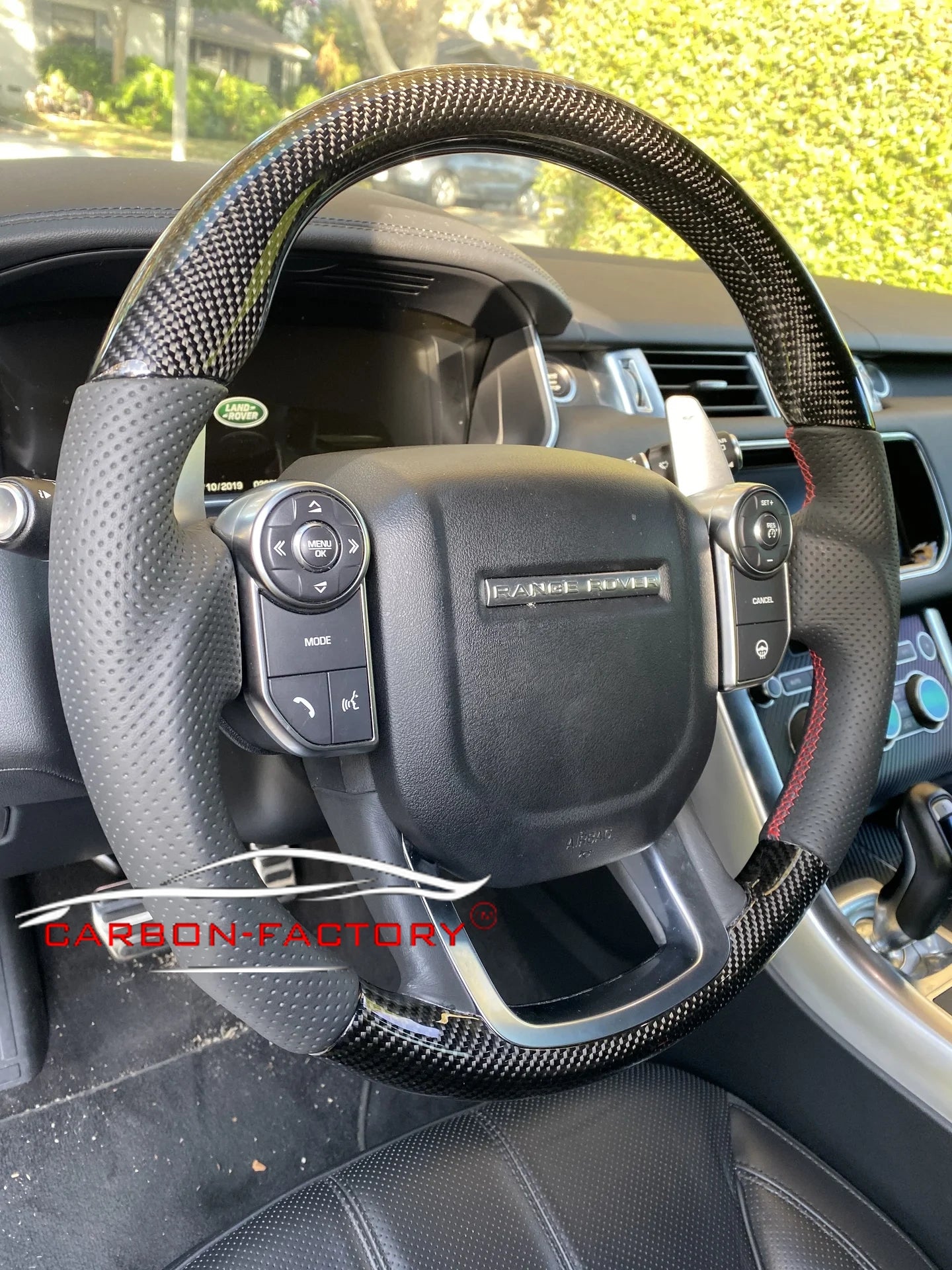 Range Rover Sport Custom Carbon Steering Wheel