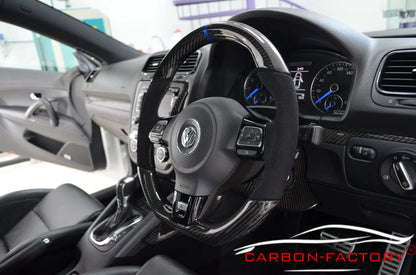 Volkswagen Scirocco R 2008-2017 Carbon Fibre Steering Wheel