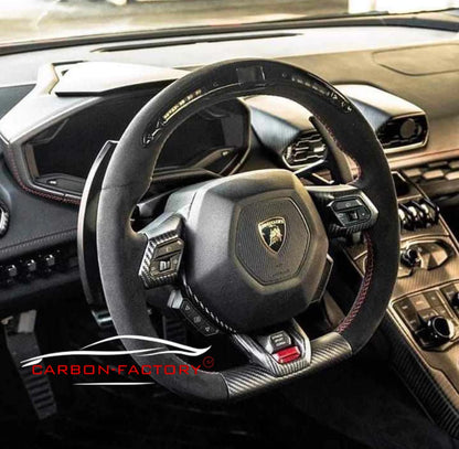 Lamborghini Aventador Custom Carbon Fibre Steering Wheel