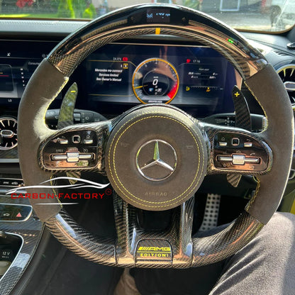 Mercedes Benz A C E S & G Class Custom Carbon Fibre Steering Wheel