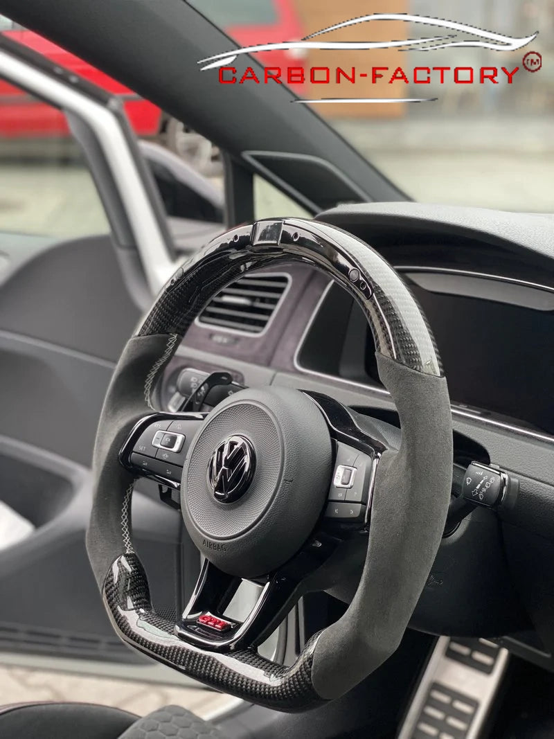 Volkswagen MK7.5 Golf GTI/R Custom Carbon Fibre Steering Wheel