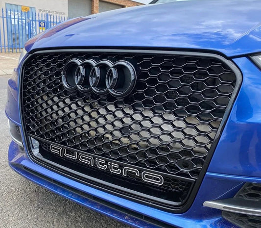 Audi A3 2013-2016 RS3 Style Honeycomb Grill