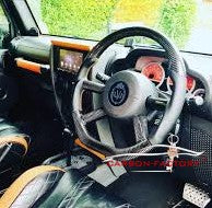 Jeep Wrangler Custom Carbon Fibre Steering Wheel