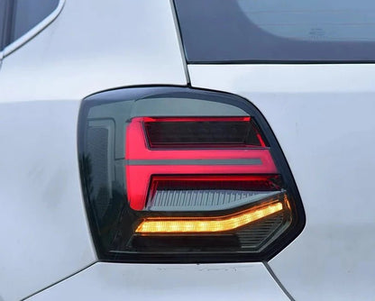 LED Dynamic Rear Lights for Volkswagen Polo 2010 - 2017 - Fast Life Customs