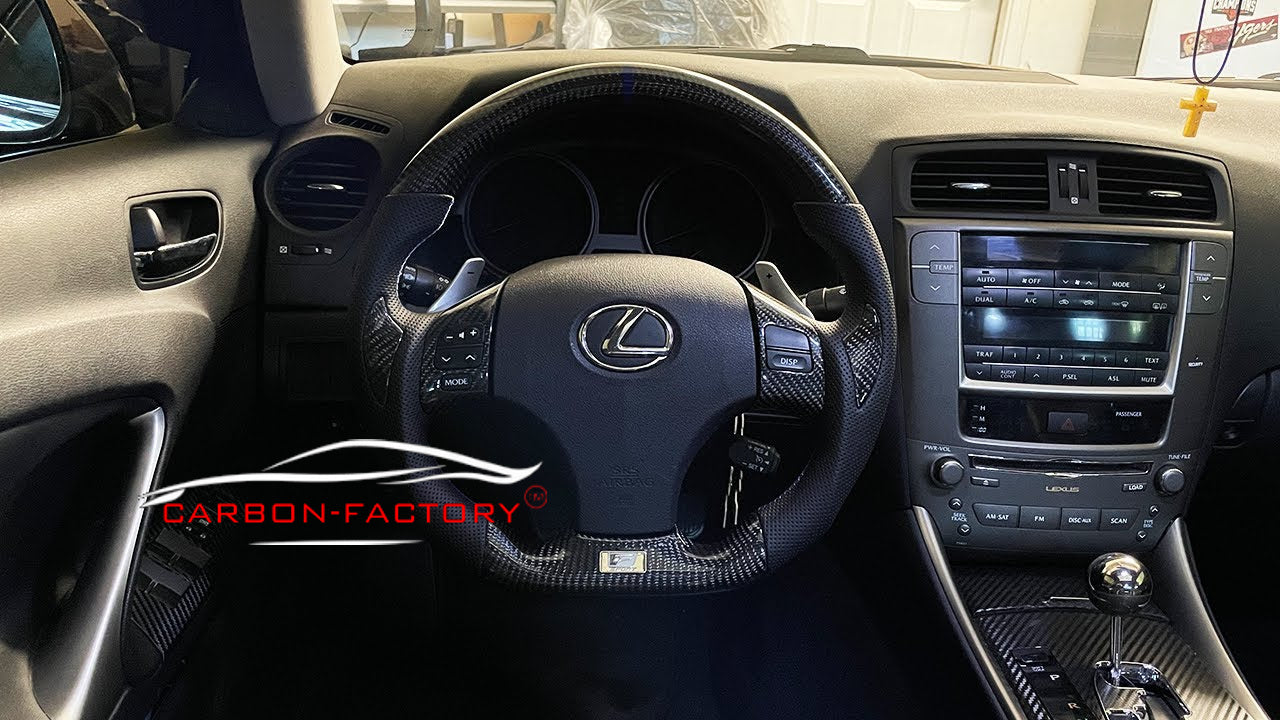 Lexus IS 2006-2012 Custom Carbon Steering Wheel