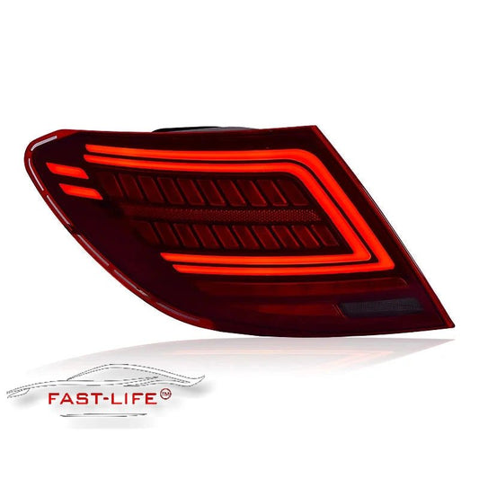 Mercedes Benz C - Class 2007 - 2013 W204 LED Rear Light Upgrade - Fast Life Customs