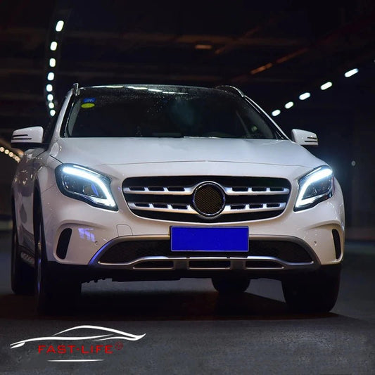 Mercedes Benz GLA 2015 - 2019 AMG Style LED Headlight Upgrade - Fast Life Customs