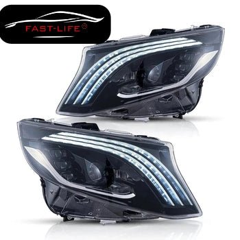 Mercedes Benz V - class 2016 - 2022 S - Class Style LED Light Upgrade - Fast Life Customs