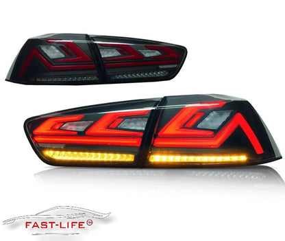 Mitsubishi Lancer 2008 - 2018 LED Rear Light Upgrade - Fast Life Customs