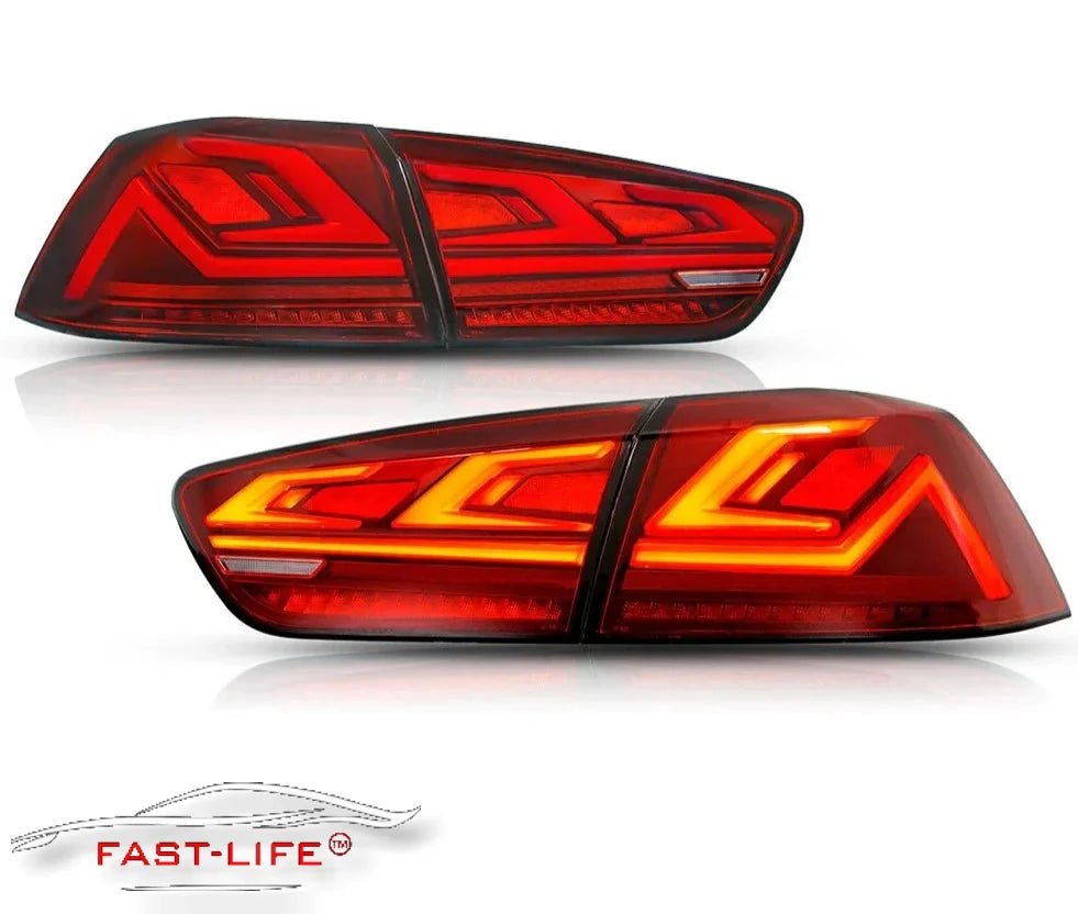 Mitsubishi Lancer 2008 - 2018 LED Rear Light Upgrade - Fast Life Customs