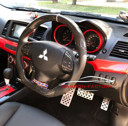 Mitsubishi Lancer EX 2007-2017 Custom Carbon Fibre Steering Wheel