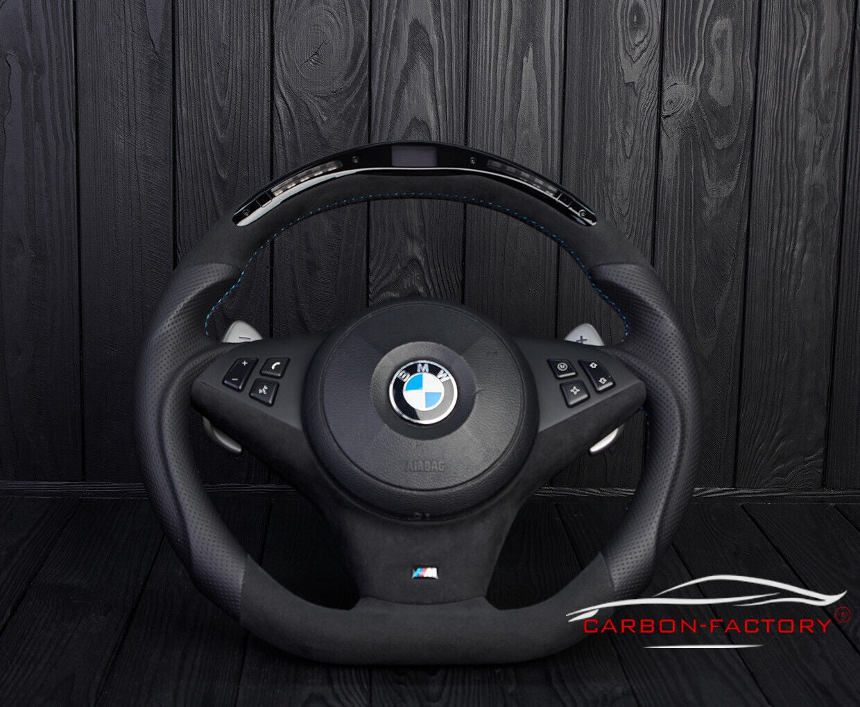 BMW E60 M5 + 6 Series Custom Carbon Fibre Steering Wheel