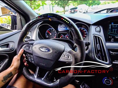 Ford Focus MK3 Custom Carbon Fibre Steering Wheel