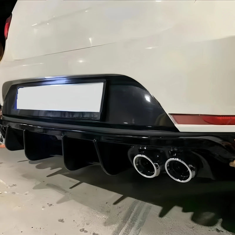 Seat Ibiza FR MK4 6J, 2008-2017 Gloss Black Rear Bumper Lip Diffuser