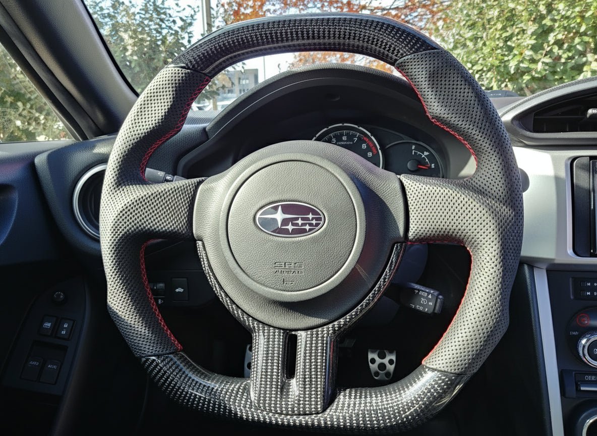 Subaru BRZ 2013 - 2016 Custom Carbon Fibre Steering Wheel - Fast Life Customs