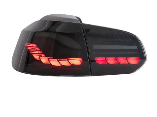Volkswagen Golf MK6 2008 - 2013 LED Sequential Rear Light Upgrade - Fast Life Customs