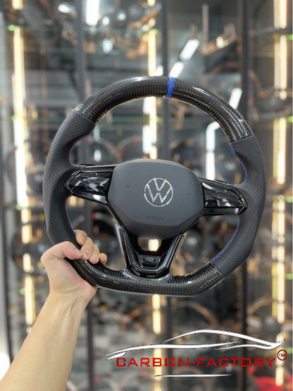 Volkswagen MK8 Golf GTI/R Custom Carbon Fibre Steering Wheel