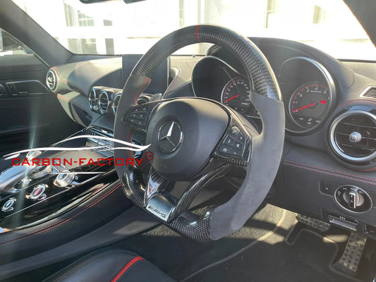 Mercedes-Benz C63, E63 2016-2018 AMG Custom Carbon Fibre Steering Wheel